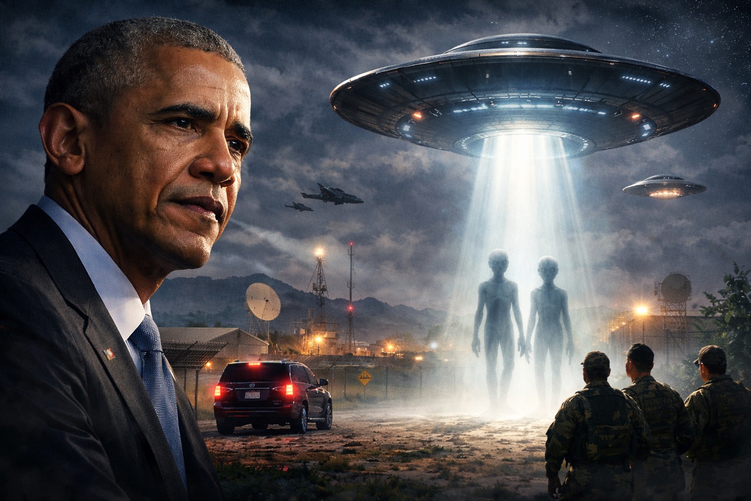 Barack Obama Sebut Alien Nyata! Simak Fakta di Balik Misteri Area 51 Amerika