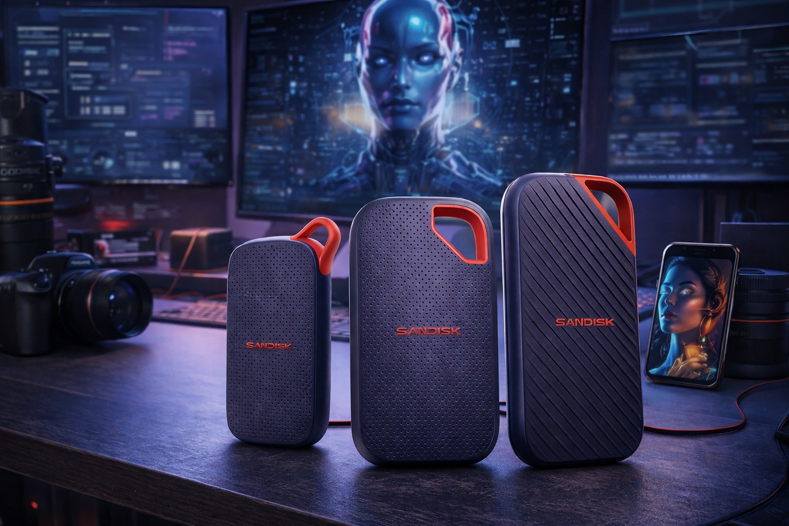 Kreator Wajib Punya! SSD Portable SanDisk Terbaru Kini Optimal untuk Proses AI