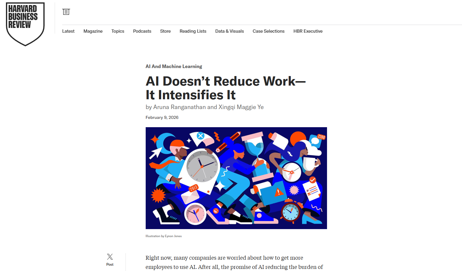 Riset Harvard Ungkap Sisi Gelap AI: Bikin Karyawan Makin Sibuk dan Stres