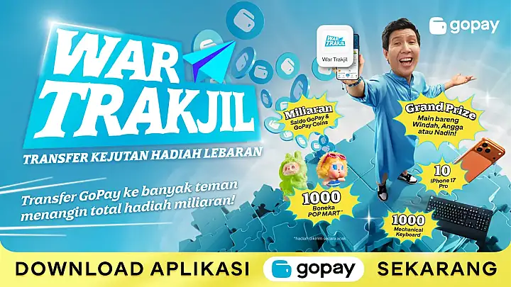Ikutan War Takjil GoPay! Transfer Saldo Bisa Menang Hadiah Miliaran Rupiah