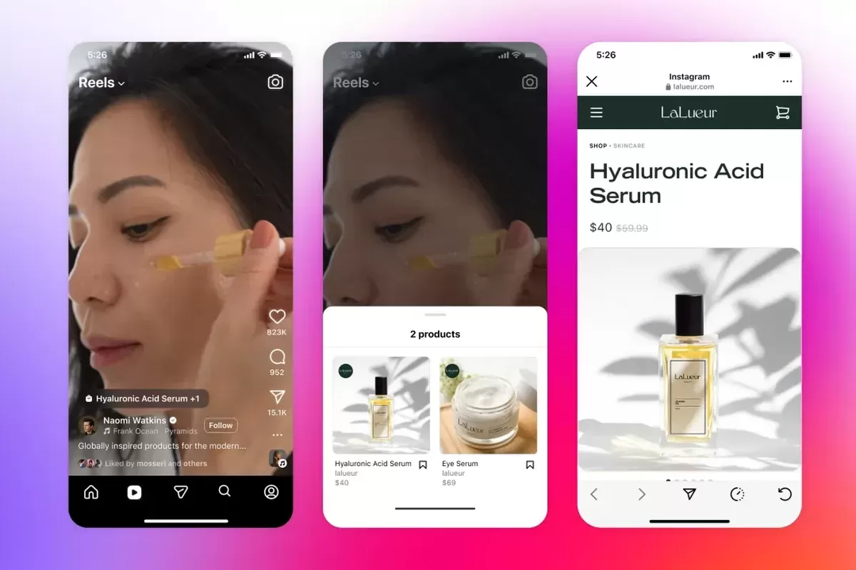 Instagram Hadirkan Fitur Belanja di Reels, Kini Bisa Checkout Tanpa Keluar Aplikasi