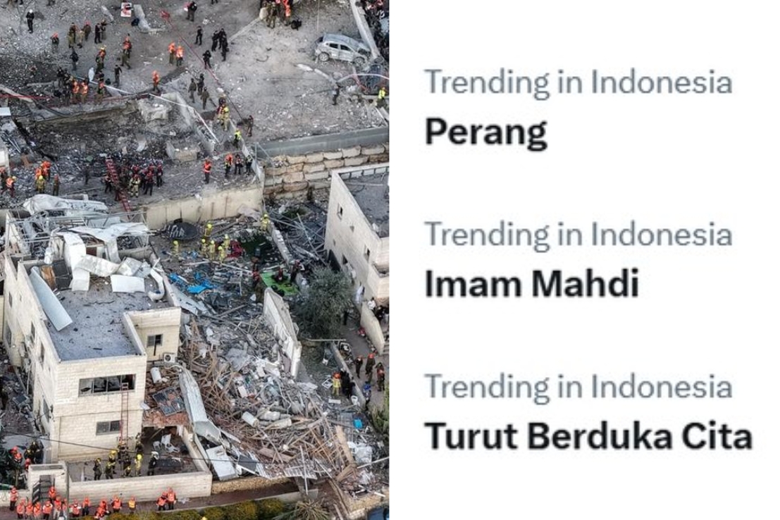 Iran-Israel Memanas, 'Imam Mahdi' Trending di X dan Google Trends: Tanda Kiamat?