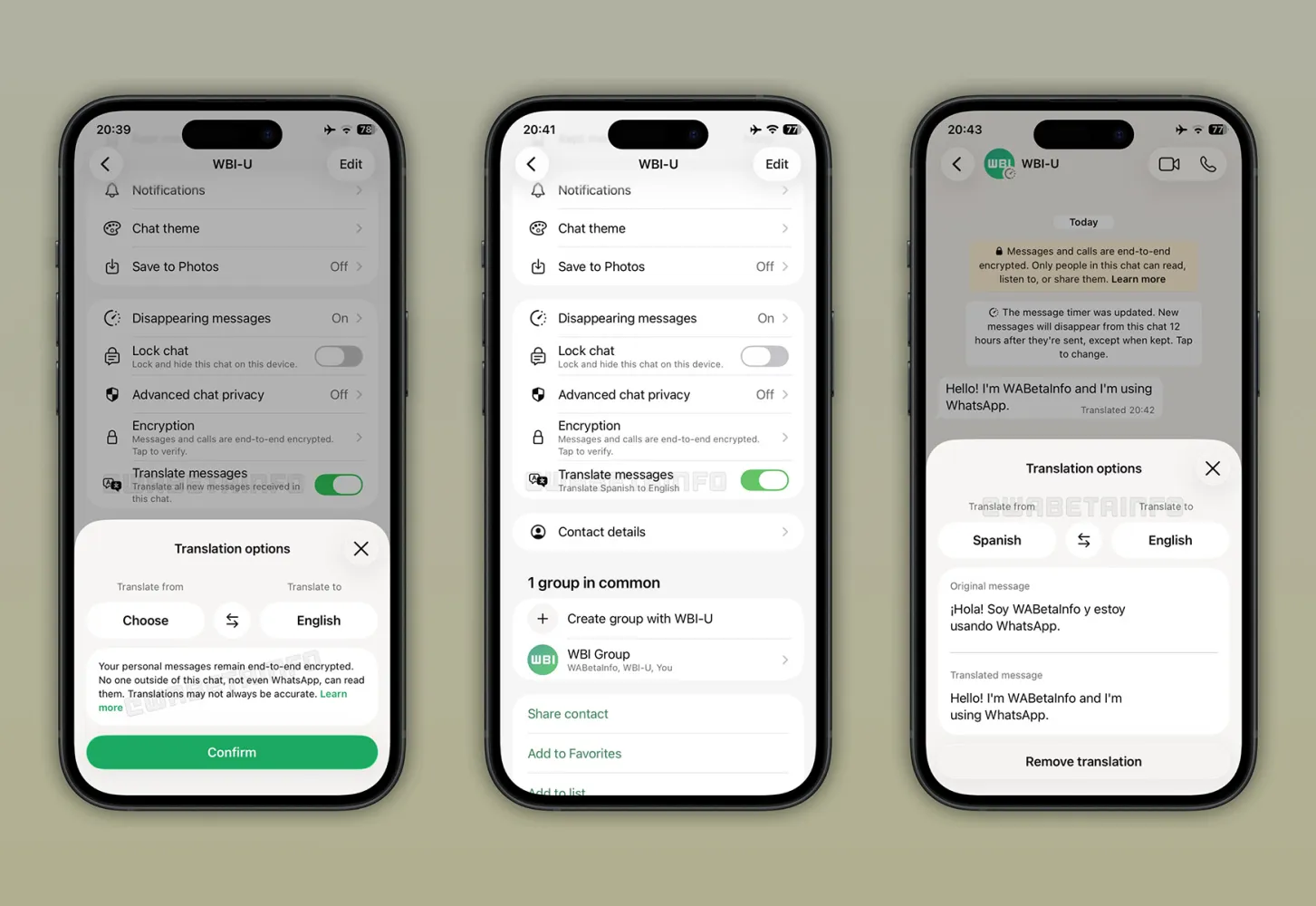 WhatsApp Uji Fitur Terjemahan Otomatis di Chat, Bisa Dipakai Offline